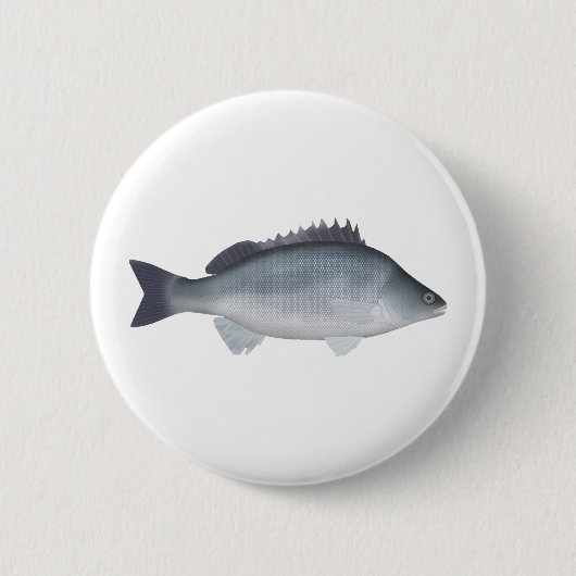 Silver Perch Button (Vorderseite)