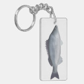 Silver Perch Schlüsselanhänger (Vorderseite links)