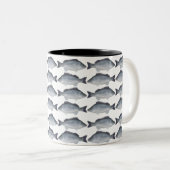 Silver Perch Zweifarbige Tasse (VorderseiteRechts)