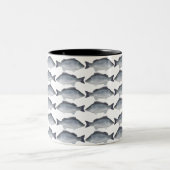 Silver Perch Zweifarbige Tasse (Mittel)