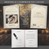 Silver Photo Book Themed Husband Anniversary Karte