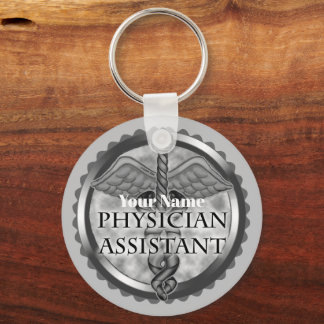 Silver Physician Assistant Schlüsselanhänger