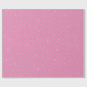 Silver Pink Mermaid Geschenkpapier (Flach)