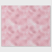 Silver Pink Mermaid Geschenkpapier (Flach)