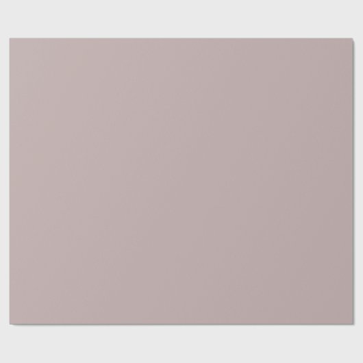 Silver Pink Solid Color Geschenkpapier (Flach)