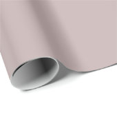 Silver Pink Solid Color Geschenkpapier (Rolleneckpunkt)