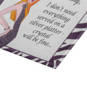 Silver Platter DIVA Schneidebrett (Ecke)