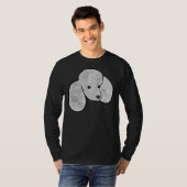 Silver Poodle T-Shirt (Vorne ganz)