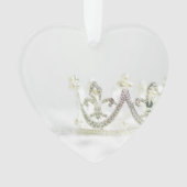 Silver Princess Crown Ornament (Vorderseite)