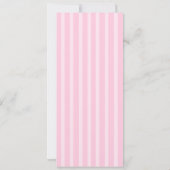 Silver Princess Filigree Einladung (Rückseite)