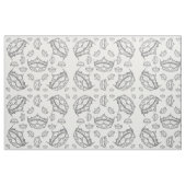 Silver Queen of Hearts Kronstoff Tiara Stoff (Fat Quarter (45,7 x 55,9 cm))