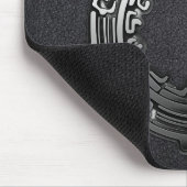 Silver Quetzalcoatl Mousepad (Ecke)