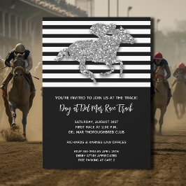 Silver Racehorse auf der Spur Einladung