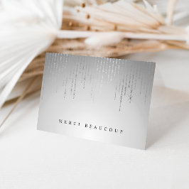 Silver Rain String Lights Vielen Dank