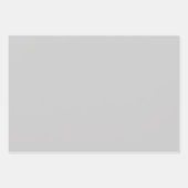 Silver Red Black Geschenkpapier Set (Vorderseite)