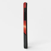 Silver Red Shiny Steel Metall 3 Case-Mate iPhone Hülle (Hinten/Links)