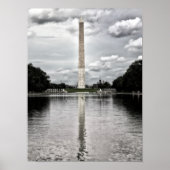 Silver Reflections Washington Monument Poster (Vorne)