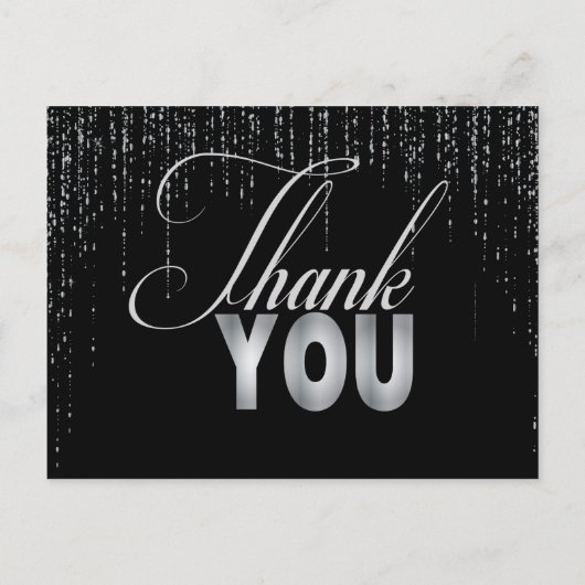 Silver Retirement Dankeschön Karten (Rückseite)