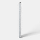 Silver Rexine Texture Digital Artwork Samsung Galaxy Hülle (Linke Seite)