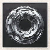 silver rings glasuntersetzer (Vorderseite)