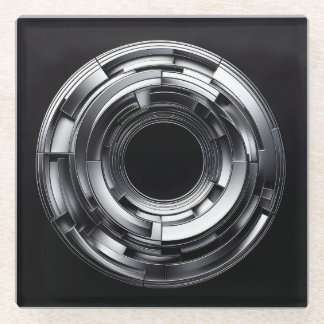 silver rings glasuntersetzer