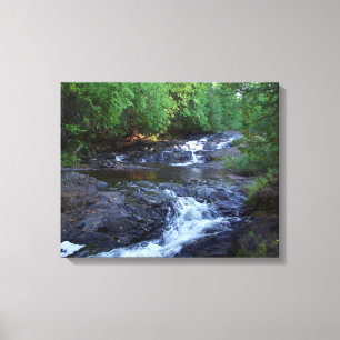 Silver River Falls canvas print Leinwanddruck