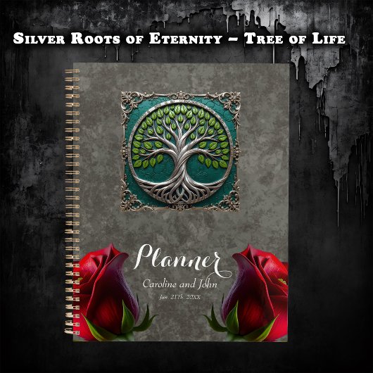 Silver Roots of Eternity – Tree of Life.   Planer
