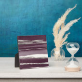 Silver Rose Lila Abstrakte Druckausgabe Fotoplatte (InSitu)