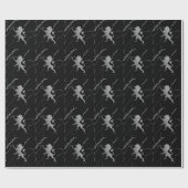 Silver Royal Lion Geschenkpapier (Flach)