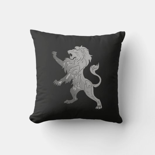 Silver Royal Lion Kissen (Vorderseite)