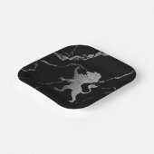 Silver Royal Lion Pappteller (Gewinkelt)