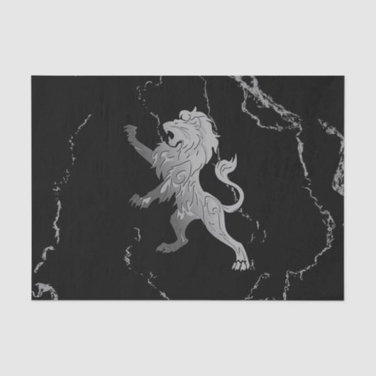 Silver Royal Lion Seidenpapier (Vorderseite)