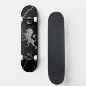 Silver Royal Lion Skateboard (Vorne)