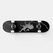 Silver Royal Lion Skateboard (Horizontal)