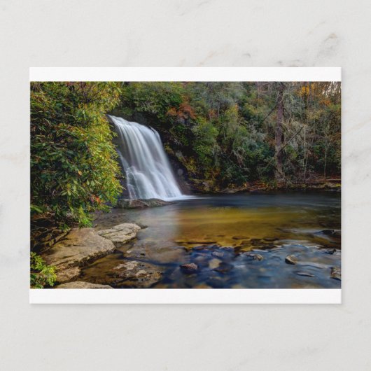 Silver Run Falls Postkarte (Vorderseite)
