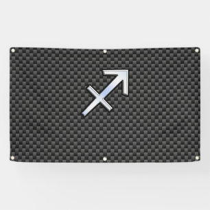 Silver Sagittarius Banner