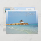Silver Sands Beach, Trelawny, Jamaika Postkarte (Vorne/Hinten)