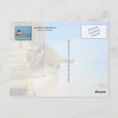 Silver Sands Beach, Trelawny, Jamaika Postkarte (Rückseite)