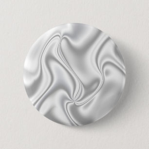 Silver Satin Button