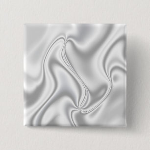Silver Satin Button