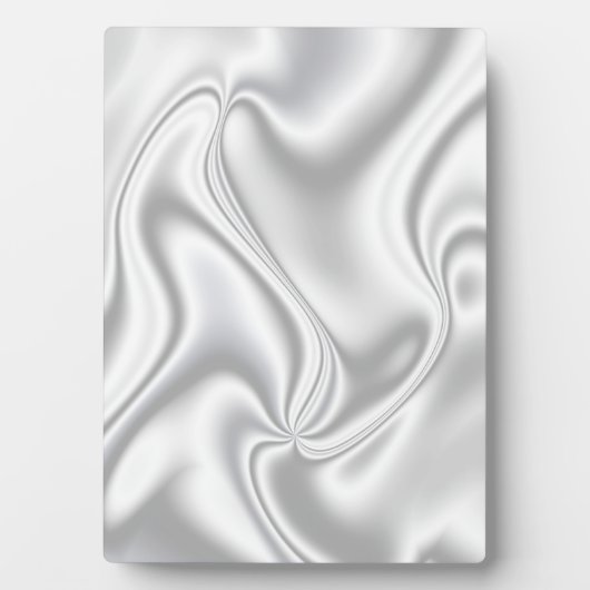 Silver Satin Fotoplatte (Vorderseite)