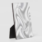 Silver Satin Fotoplatte (Seite)