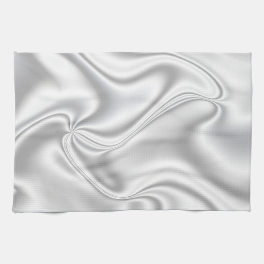 Silver Satin Geschirrtuch (Horizontal)