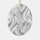Silver Satin Keramikornament (Rechts)