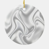 Silver Satin Keramikornament (Hinten)