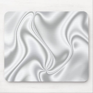 Silver Satin Mousepad
