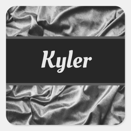Silver Satin Sticker (Vorderseite)