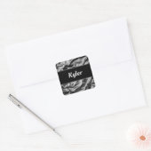 Silver Satin Sticker (Umschlag)