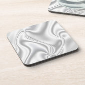 Silver Satin Untersetzer (Linke Seite)