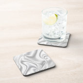 Silver Satin Untersetzer (Rechte Seite)